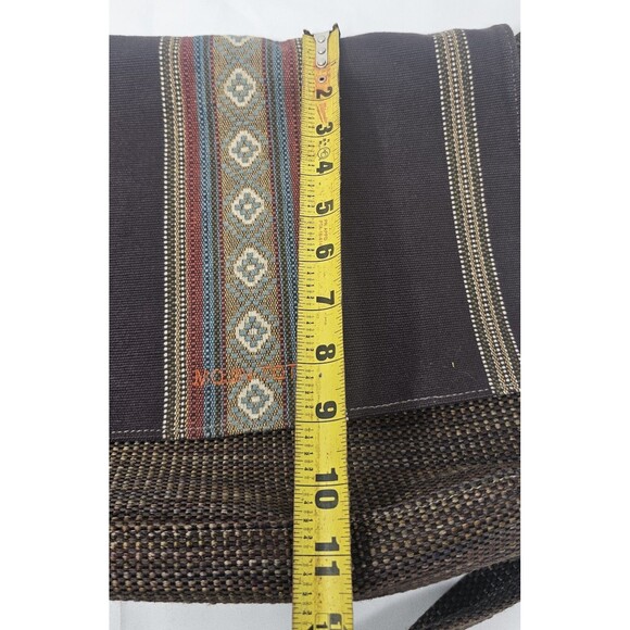 Turkish kilim Saddlebag Boho Hippie Woven Crossbody Textile Bag Purse Market Bag - Picture 12 of 14